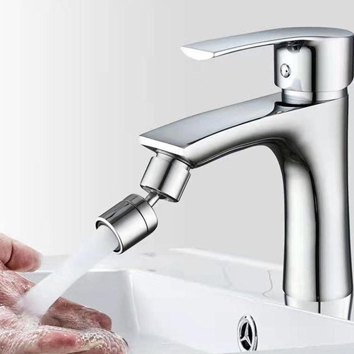 Splash Filter Faucet Sprayer for Kitchen & Bathroom - Image 1