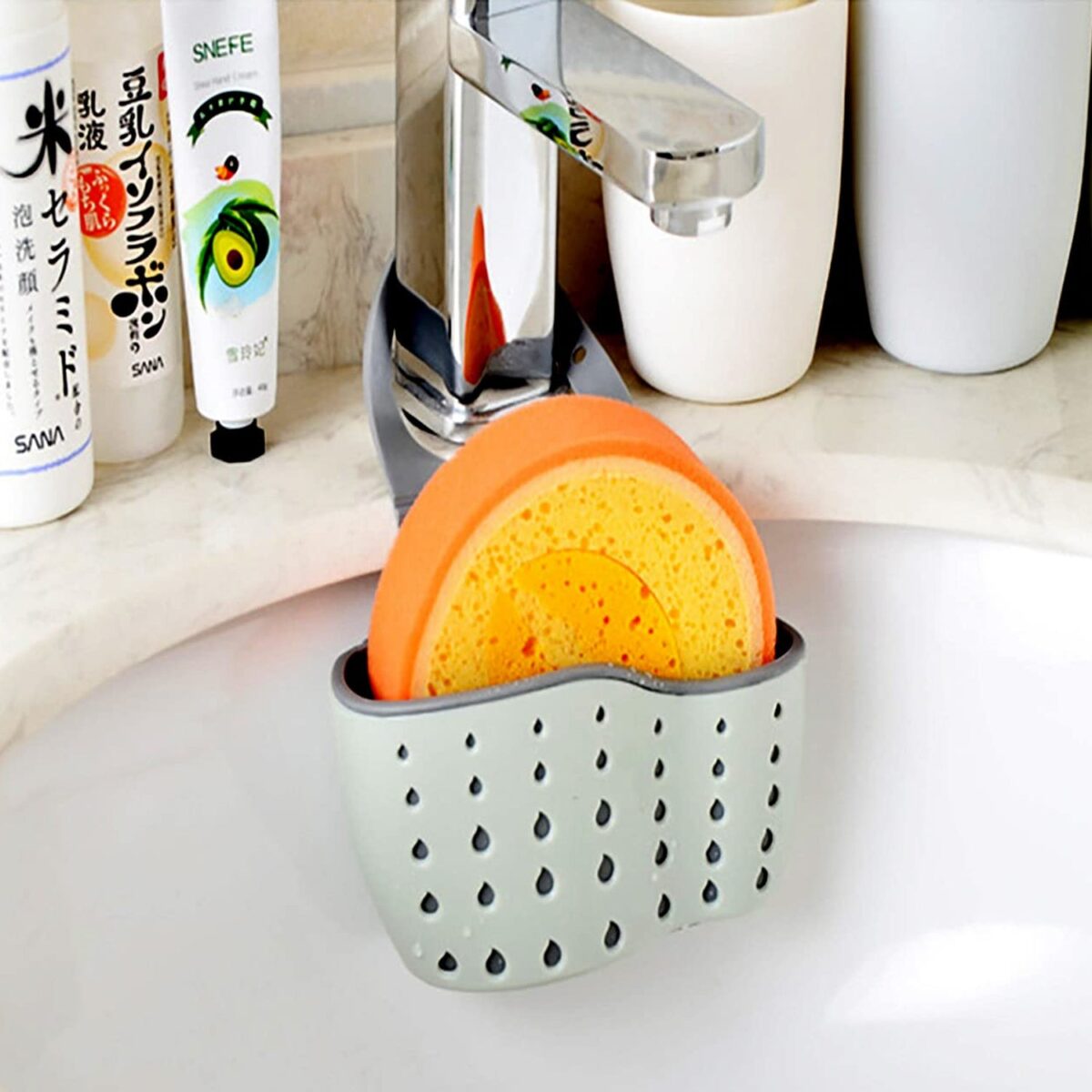 Multifunctional Kitchen Sink Organiser Kitchen Sink Caddy (1 Pc) - Image 6