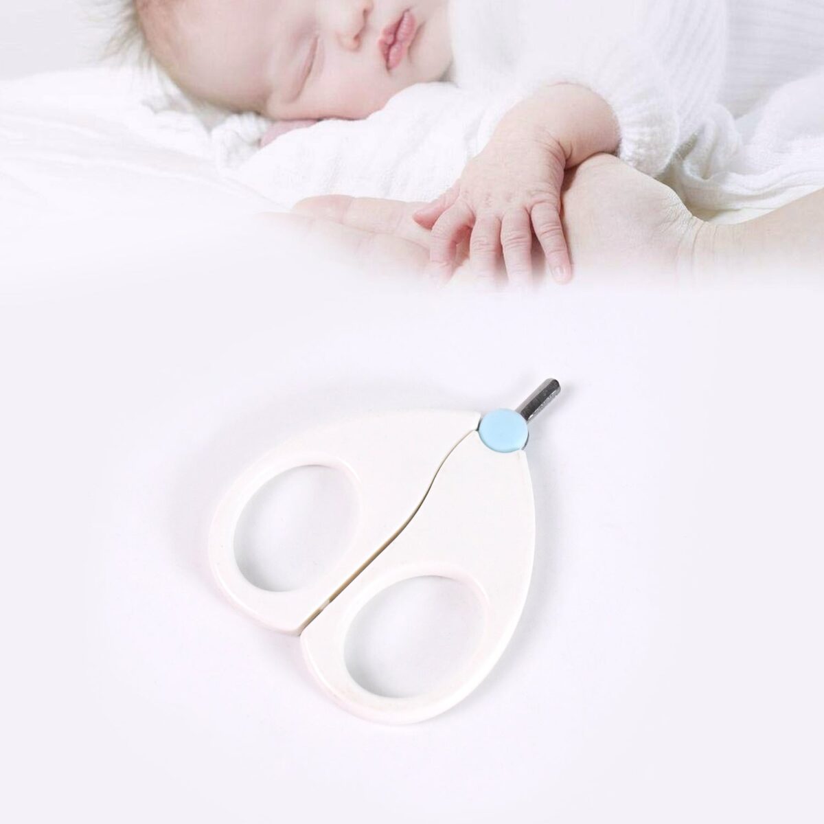 Baby Safety Nail Cutter Scissors for Safe Nail Clipping (1 Pc) - Image 3
