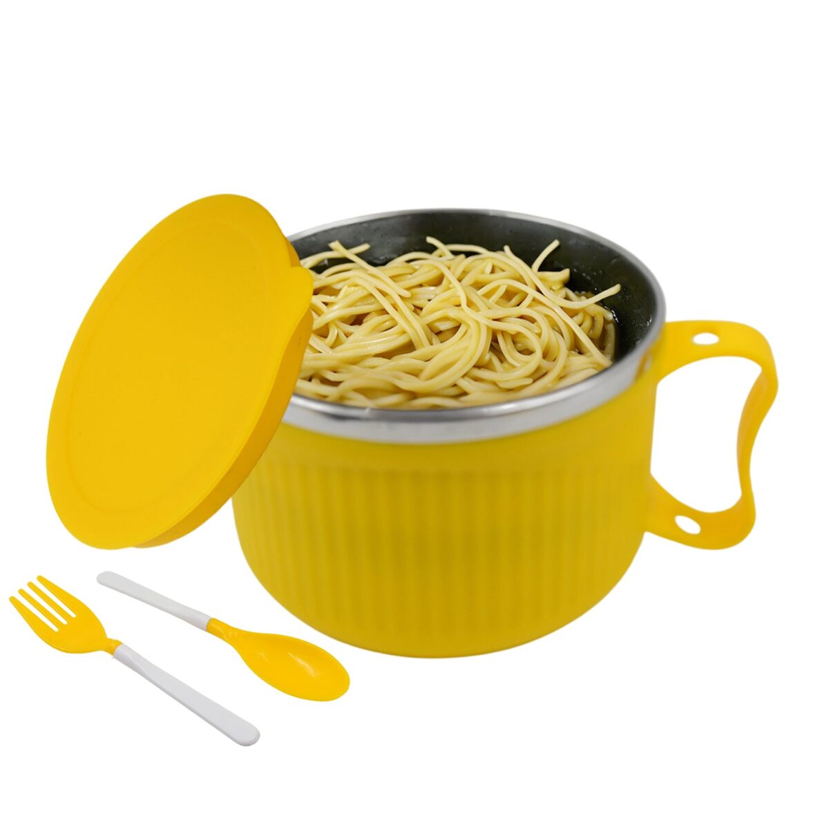 Safe Double-Layer Maggie Bowl with Lid & Handle Ã¢â‚¬â€œ Versatile Bowl for Cereals, Fruits, Ramen & More - Image 5