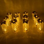 Gold LED Flameless Candles for Decor & Gifting (12 Pc MOQ) - Image 6