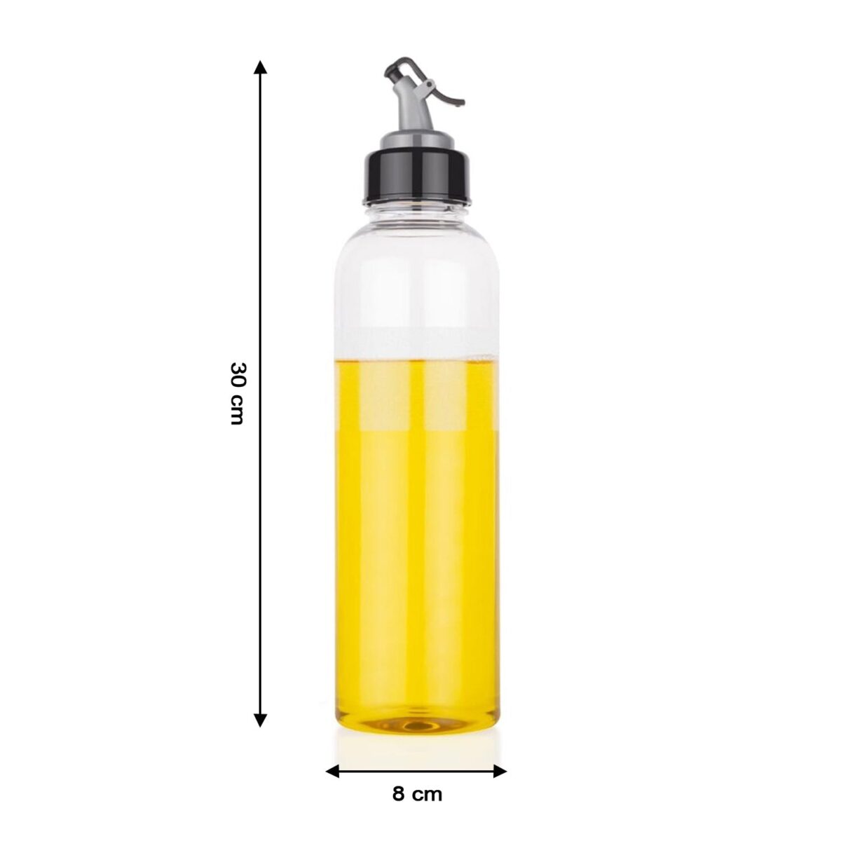 1L Oil Dispenser with Lid & Drip-Free Spout - Image 9