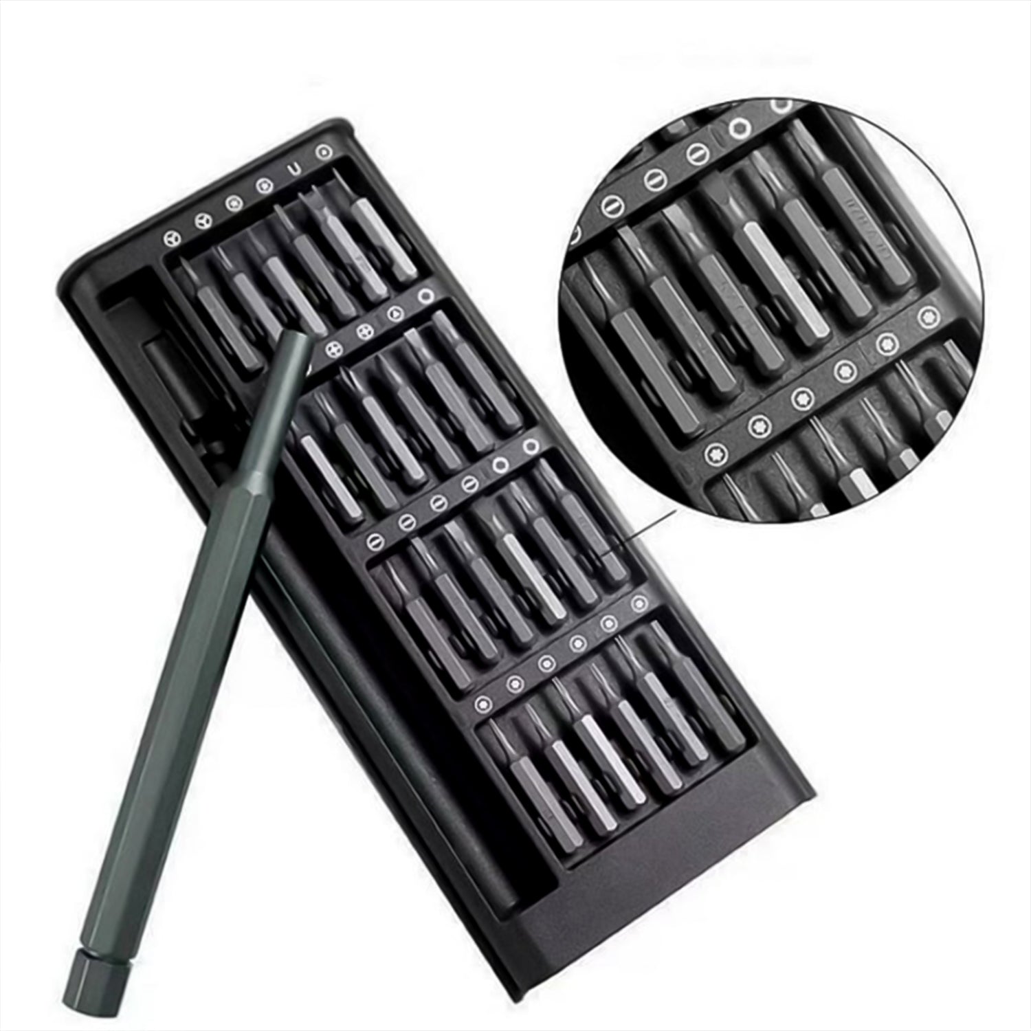 06_7dfb8ef7-0f04-4608-bfdb-ab99e2c0cf5f.jpg Aluminium 24 in 1 Precision Screwdriver Set, Screwdriver Tool Set (24 Pcs Set) - Image 5