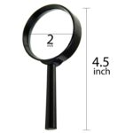 Real Glass Magnifying Lens for Reading, Breakage-Proof (50 mm) - Image 7