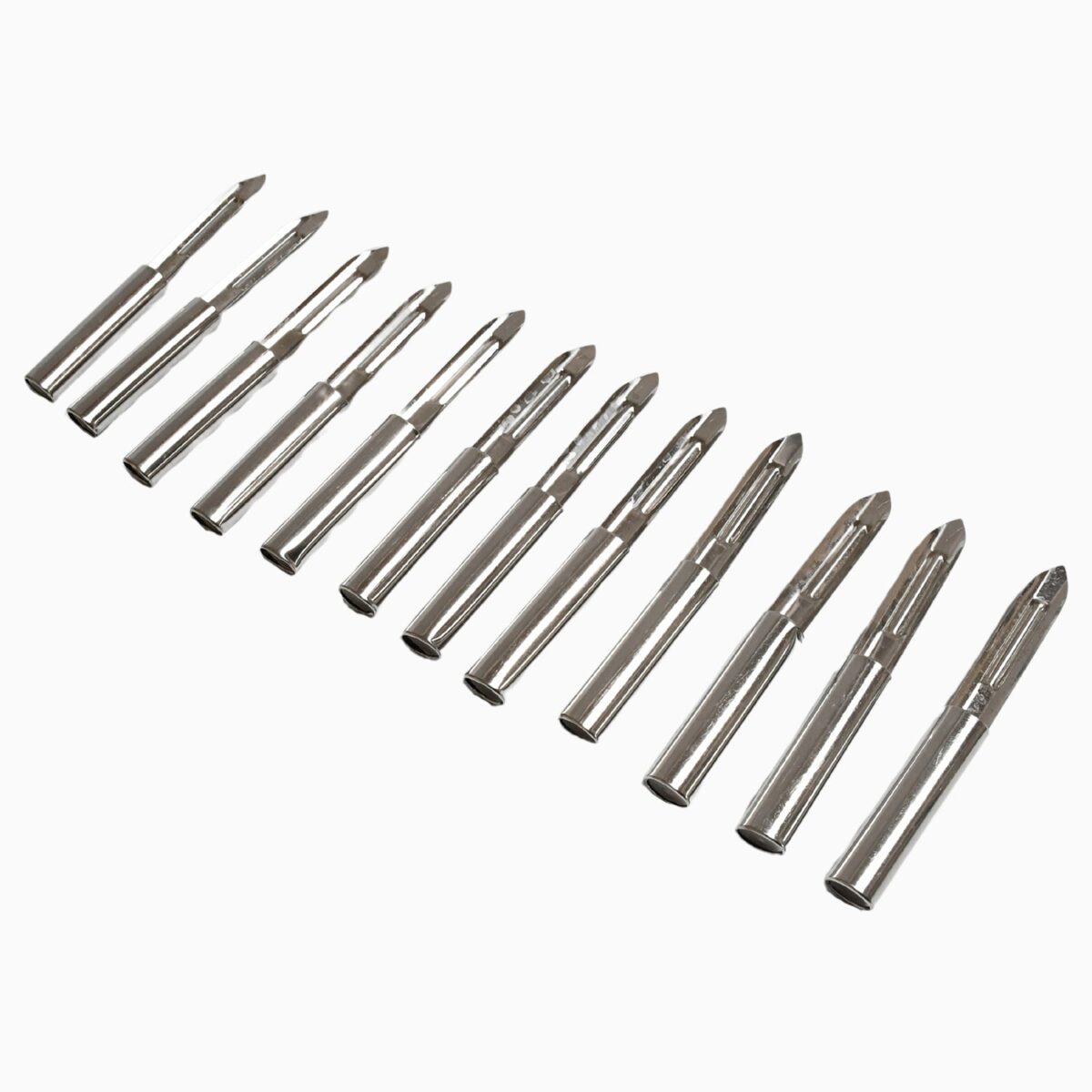 Stainless Steel Peeler Set Ã¢â‚¬â€œ Multi-Purpose Handle for Peeling & Shredding (12 Pcs Set) - Image 4