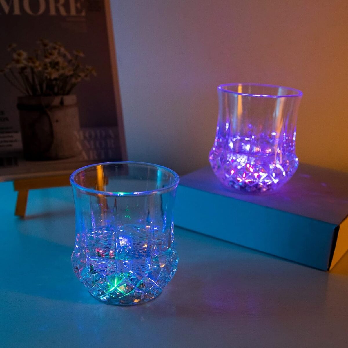 LED Light-up Cup Water Inductive Rainbow Color Changing LED (1 Pc) - Image 7