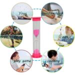 Plastic Hourglass Sand Timer Set – 3-Min Sand Clock for Kitchen, Office, School & Kids (5 Pc) - Image 3