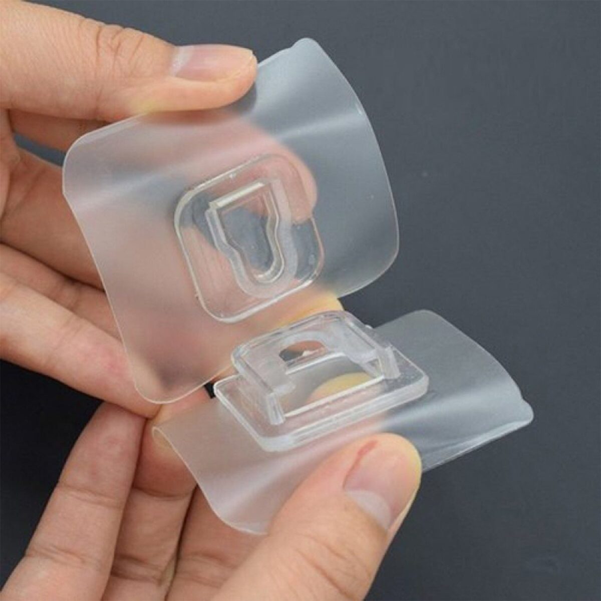 Transparent Adhesive Male Hook Used For Hanging Various Types Of Items (1Pc) - Image 7