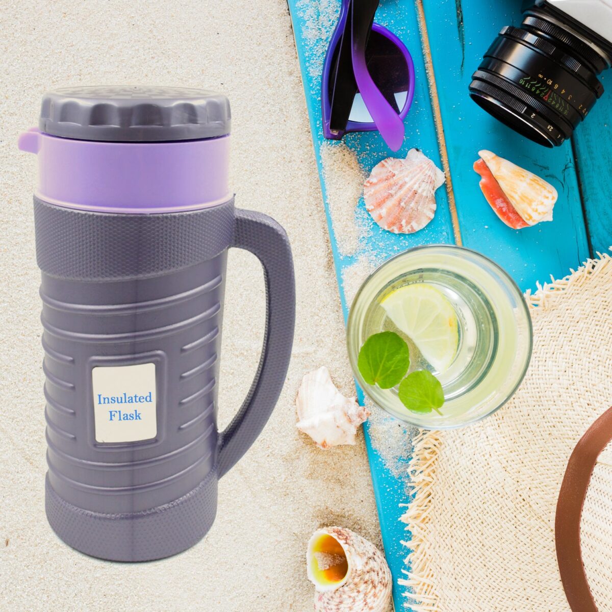 Stainless Steel Thermos Flask (Multiple Sizes): Travel Mug, Coffee, Tea (Leakproof) - Image 3