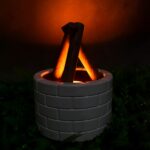 Bonfire Shaped Diffuser Essential Oil Diffuser Multi Function Flame Oil Diffuser (1 Pc) - Image 4