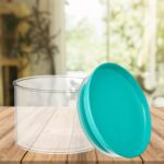 Airtight Container Jar 4 Pc Set With Stylish Tray for Kitchen Unbreakable Jar Set for Multipurpose Storage ( Mukhwas Dani ) - Image 7