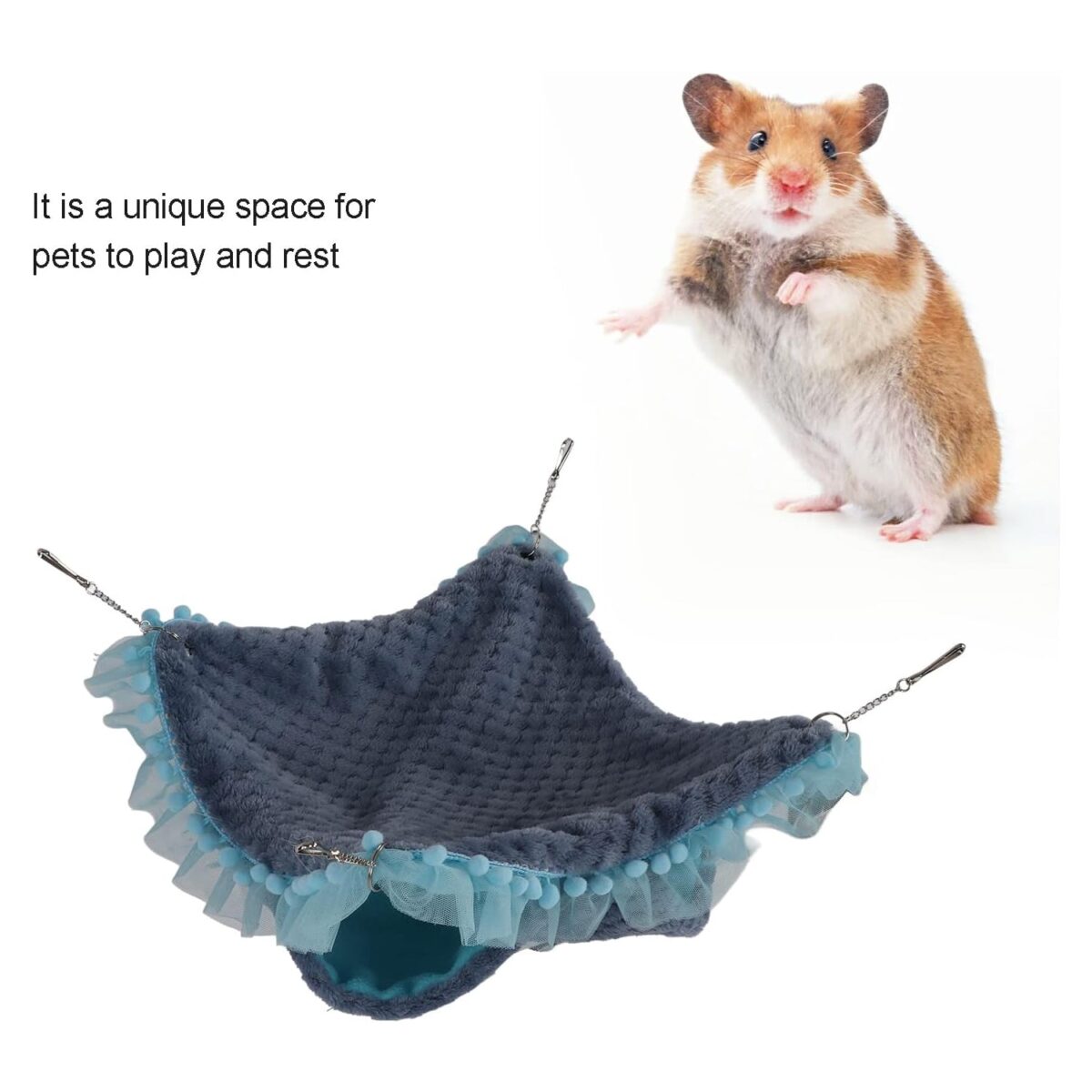 2 Layer Pets Soft Hammock (1 Pc / 35Ãƒâ€”35 Cm) - Image 3
