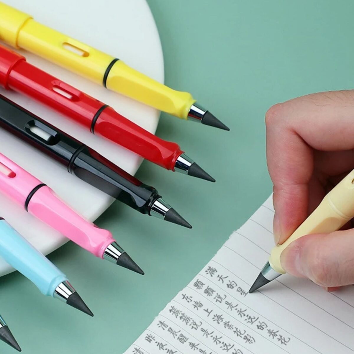2-in-1 Everlasting Magic Pencil with Replaceable Eraser Ã¢â‚¬â€œ Inkless, Reusable, Portable - Image 9