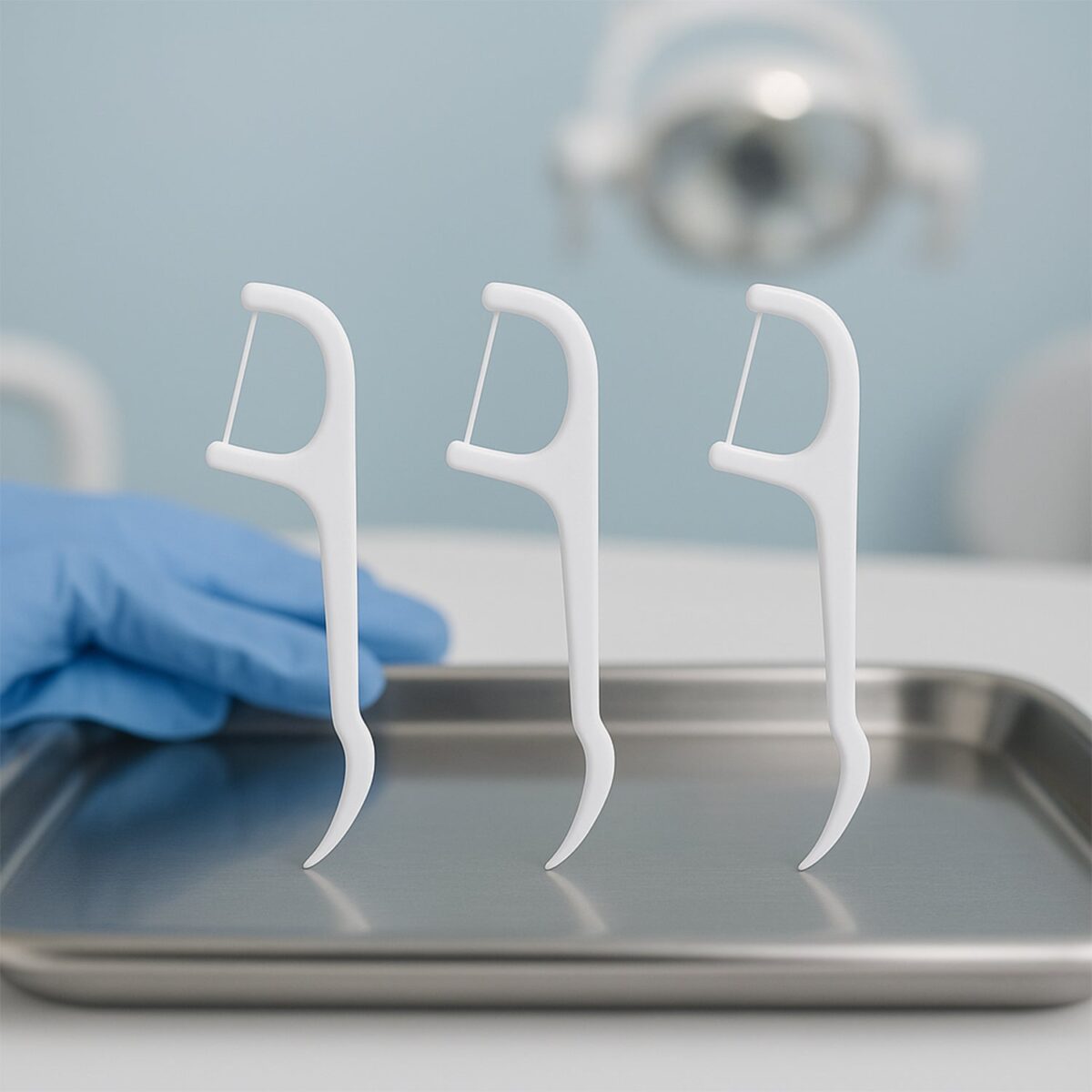 Ergonomically designed anti-slip handles  Durable plastic and stainless steel tools  Helps remove plaque, tartar, and food particles  Ideal for use between dentist visits  Travel-friendly and hygienically packaged - Image 3