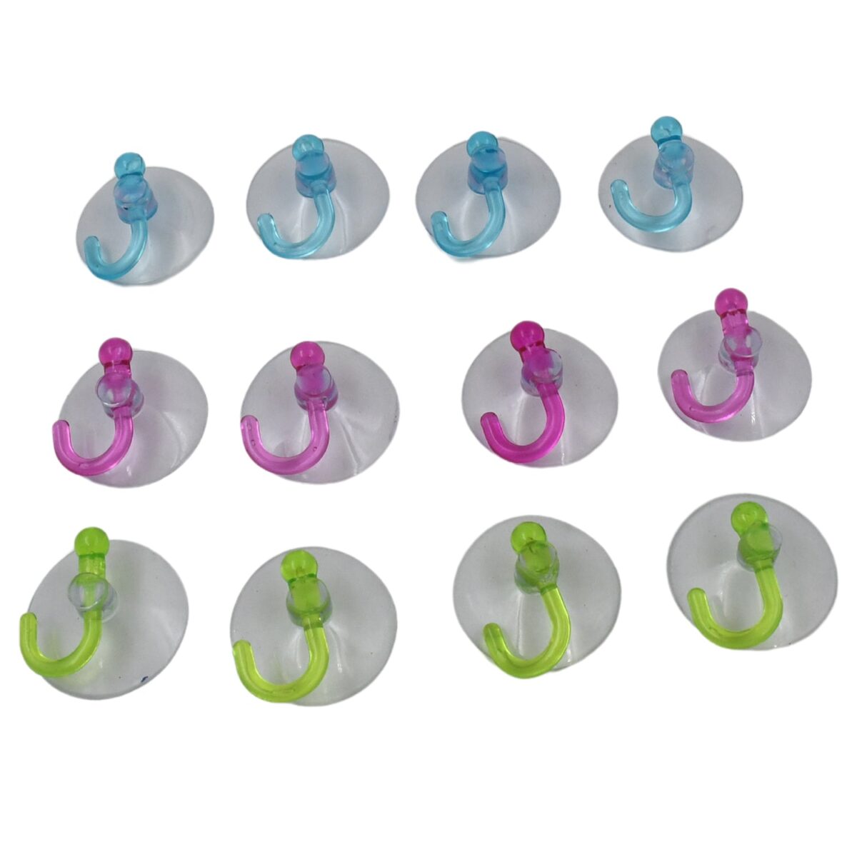 Transparent Rubber Vacuum Sucker Hooks Hanger Strong Suction Cup (12 Pc) - Image 5
