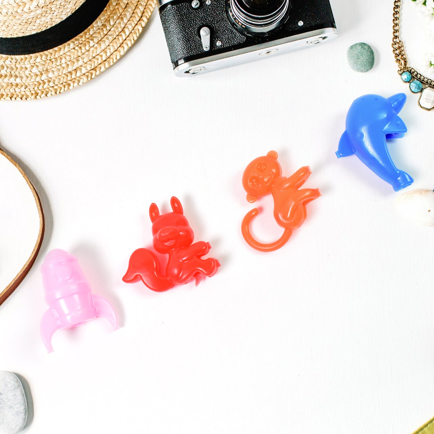 06_a814eca8-d141-4091-b63e-dabefecd345b.jpg Mix Character, Monkey, Fish, Cat Pencil Top Promotional toys (1 Pc / Mix Colour & Design) - Image 7