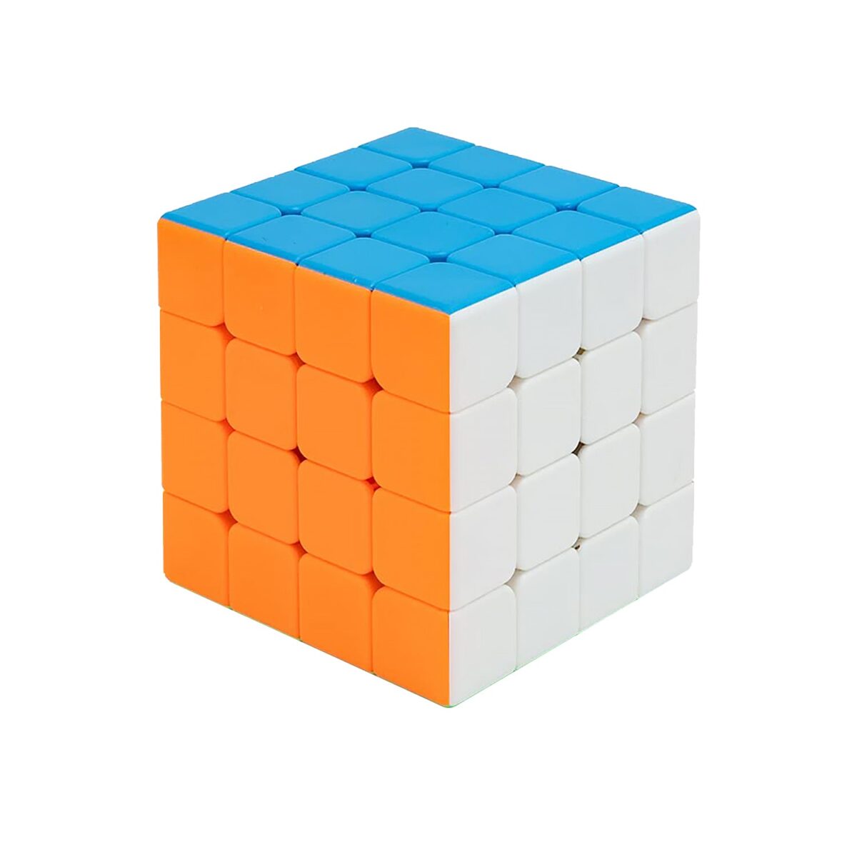 Small Puzzles Cubes 4Ãƒâ€”4Ãƒâ€”4 High Speed Sticker Less Magic Cube Game, Kids and Professionals Magic Cube Puzzle Toy, Pack of 1, 8+ Years - Image 4