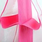 6 Pockets Hanging Purse Handbag Organizer Clear Hanging Shelf Bag (1 Pc) - Image 5