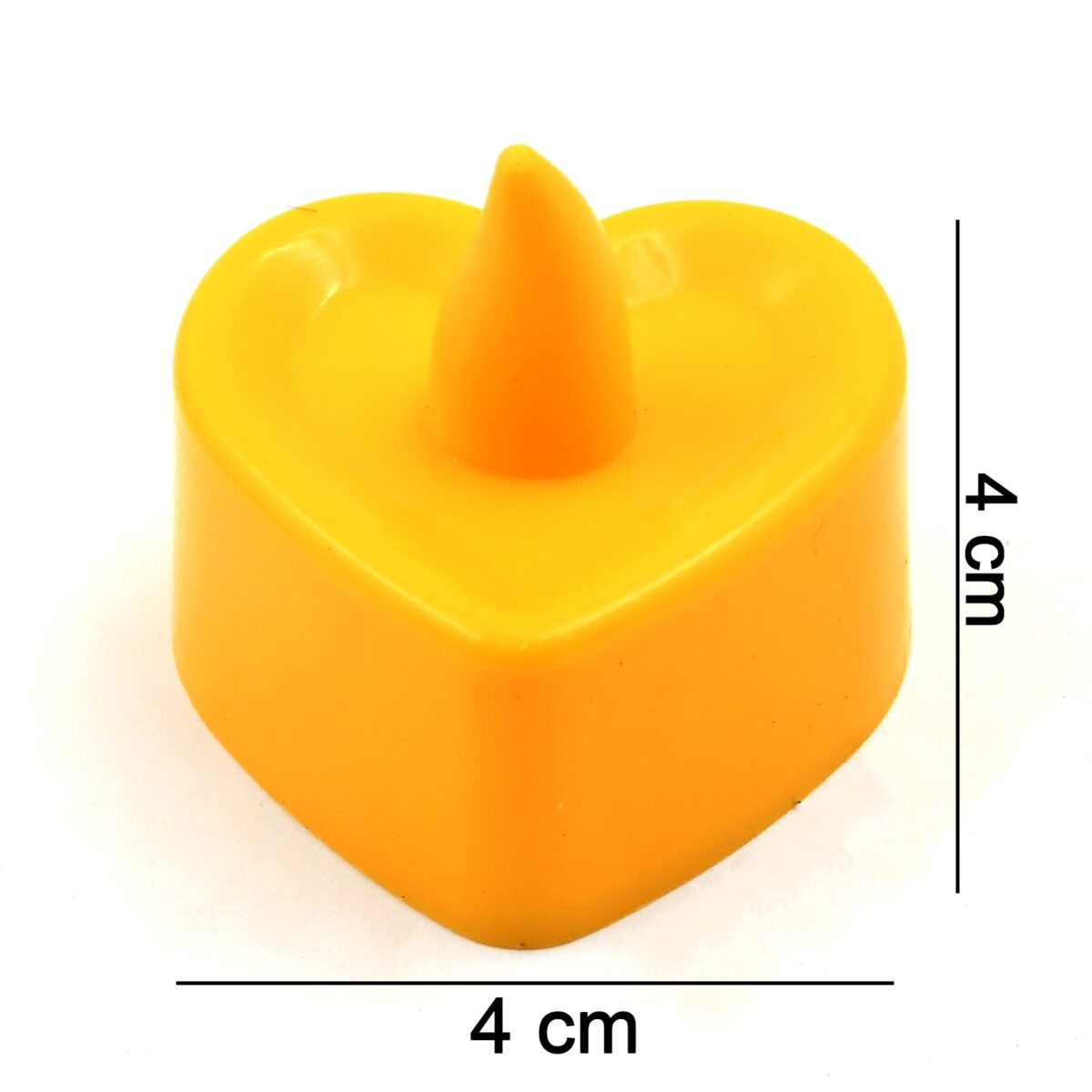LED Tealights, Smokeless Plastic Decorative Candles (Pack Of 6 / Multicolor) - Image 6