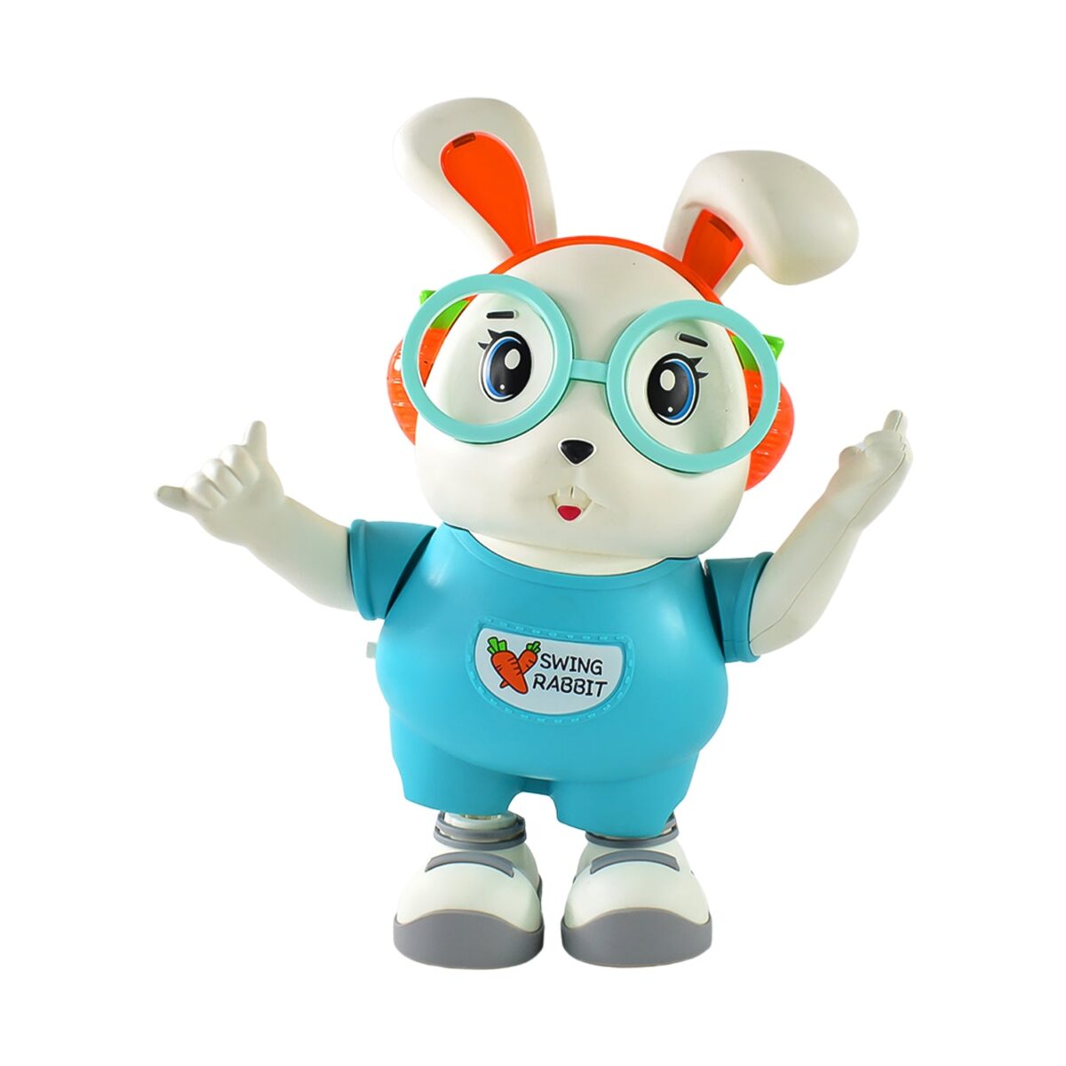 Electroplay Swing Rabbit Musical Dancing Toy Ã¢â‚¬â€œ Interactive Bunny with Lights, Sounds (1 Pc / Battery Not Included) - Image 5