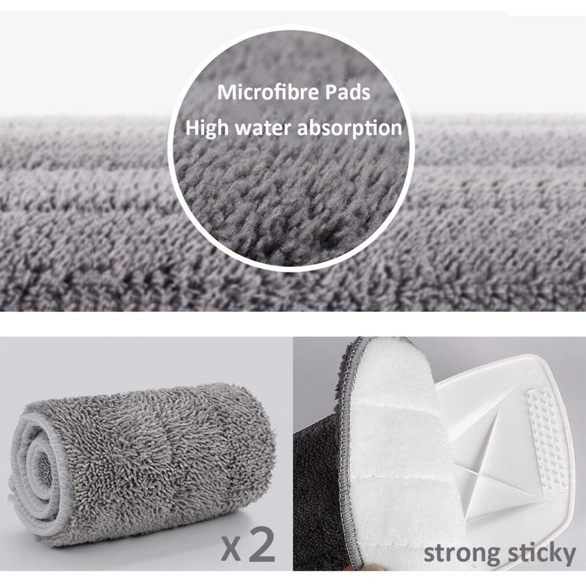 Floor Cleaning Spray Mop with Removable Washable Cleaning Pad - Image 3