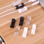 Plastic Cable Clips â€“ Strong Adhesive Wire Organizer for Home, Office & Car (20 Pcs) - Image 7