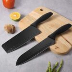 Stainless Steel Chef Knife Set, 5pc Kitchen Cutlery - Image 5