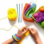 Aluminium Multicolor Knitting Needles, Crochet Kit (12 Pcs Set) - Image 3