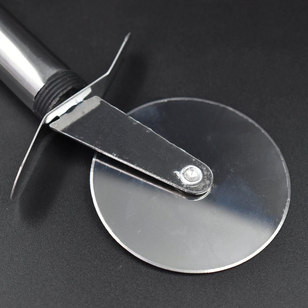 Stainless Steel Pizza Cutter, Pastry Cake Slicer, Sharp, Wheel Type - Image 8