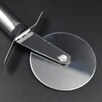 Stainless Steel Pizza Cutter, Pastry Cake Slicer, Sharp, Wheel Type - Image 8