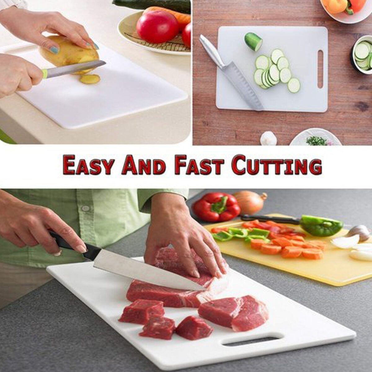 Kitchen Plastic Cutting / Chopping Board - Image 3
