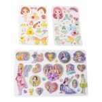Multipurpose Adhesive 3D Stickers (1 Sheet / Mix Design) - Image 5