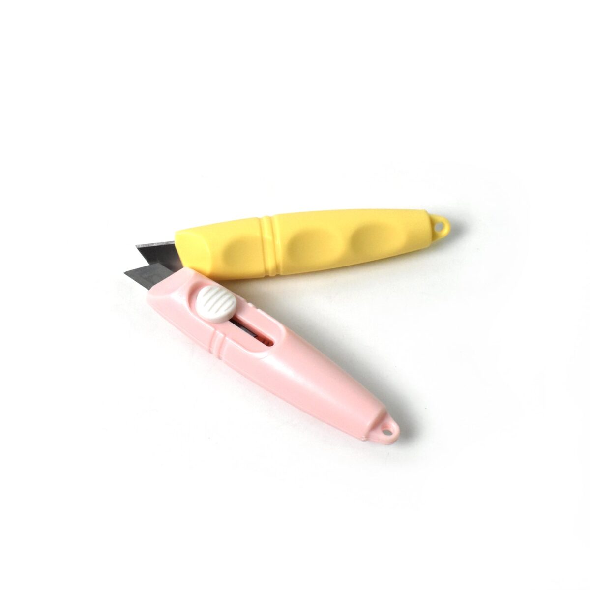 Whistle Shaped Cute Utility Knives Keychain, Portable Mail Opener (2 Pcs Set) - Image 5