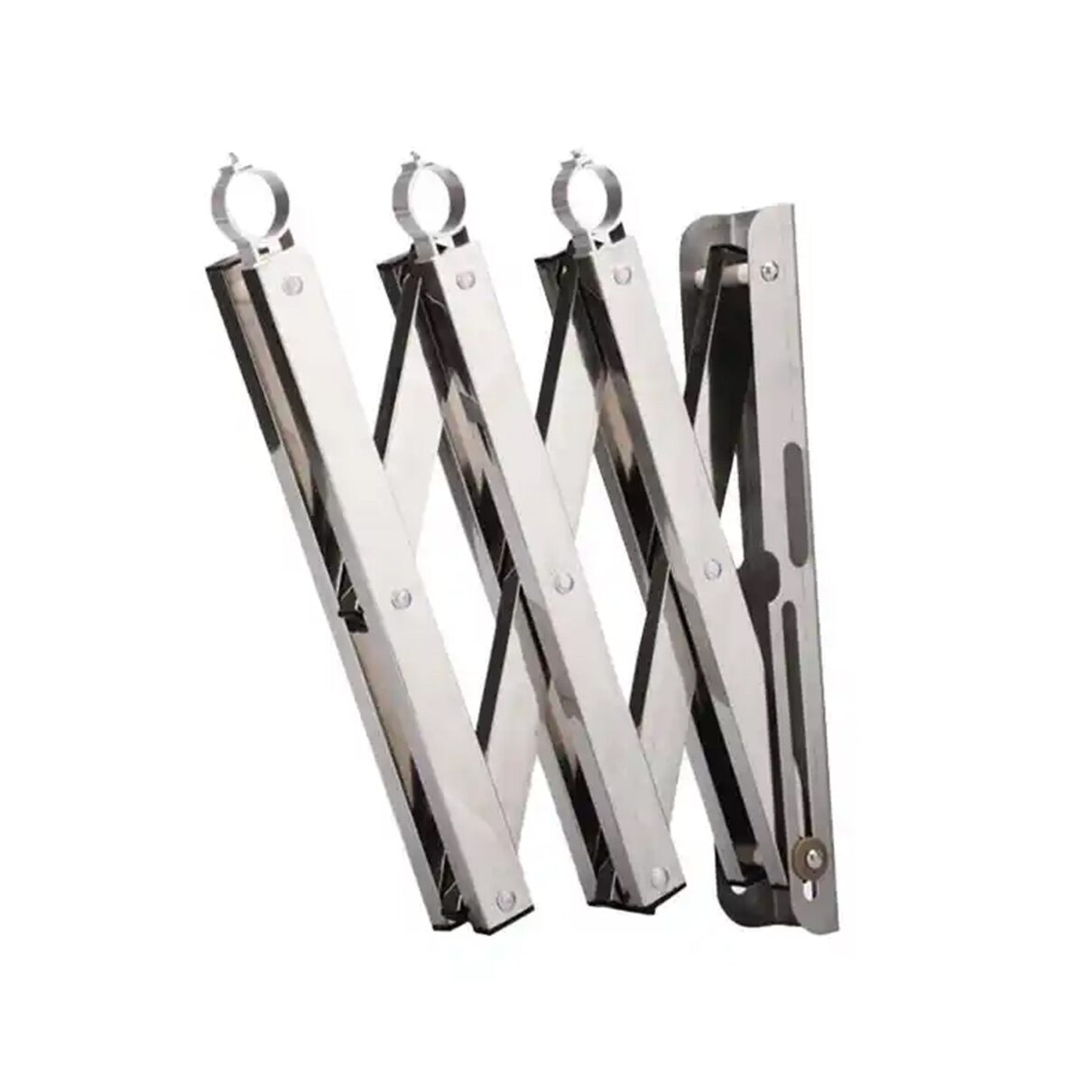 Clothes Rail Rack Clothes Drying Racks, Airer Clothes Drying Rack Wall Mounted Clotheshorse Clothes Airer Washing Cloth Line Extendable Fold Towel Rack Bar for Bathroom Indoor Outdoor - Image 5