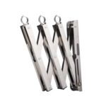 Clothes Rail Rack Clothes Drying Racks, Airer Clothes Drying Rack Wall Mounted Clotheshorse Clothes Airer Washing Cloth Line Extendable Fold Towel Rack Bar for Bathroom Indoor Outdoor - Image 5