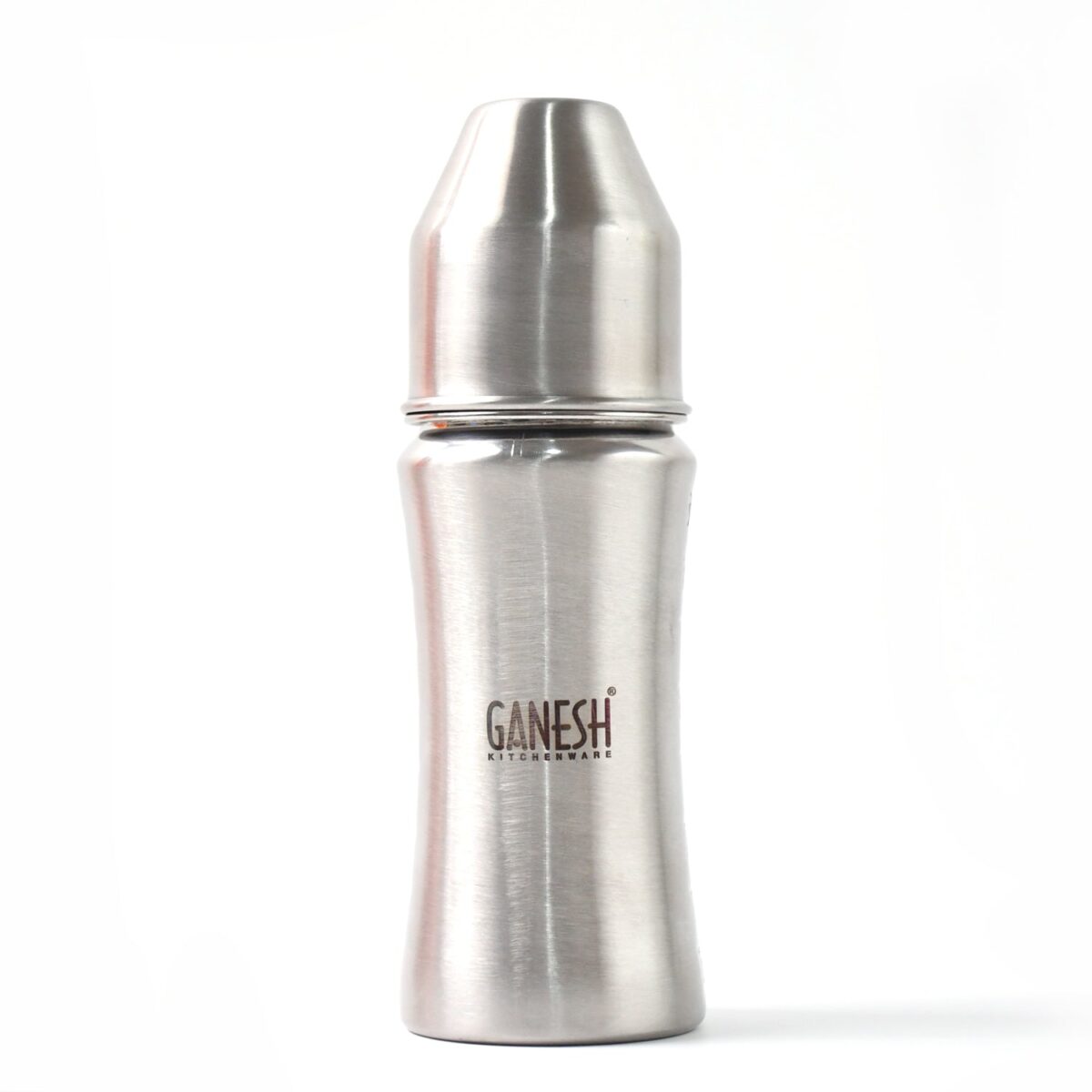 Ganesh Stainless Steel Baby Feeding Bottle, Milk Bottle for New Born / Infants / Toddler Up to 3 Years, BFA Free (250 ML Approx) - Image 5