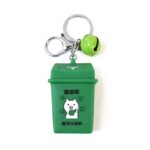 Trash Can Keychain Recycle Can Keyring Novelty Keychain Garbage Classification keyholder for and Adults - Image 5