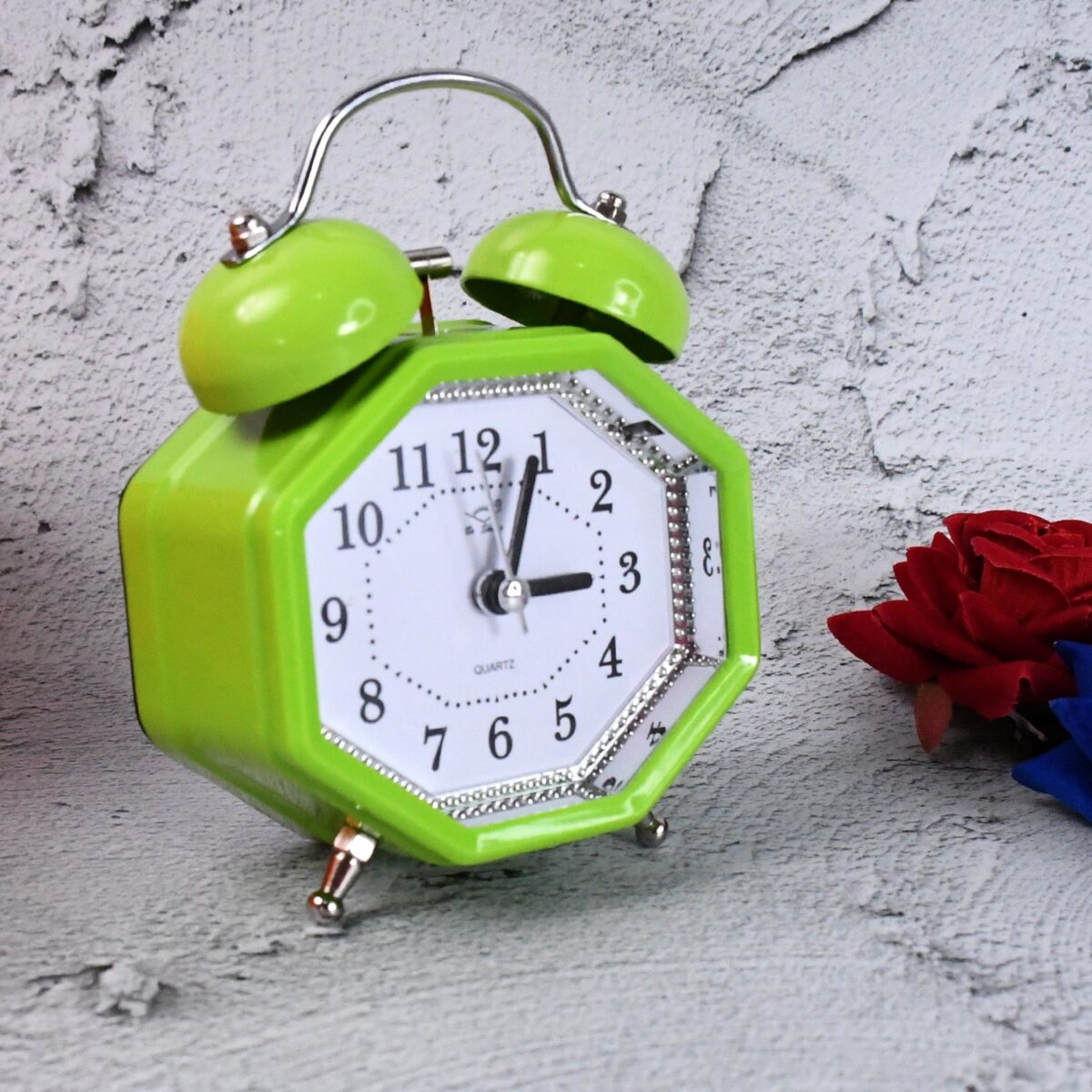 Mini Cute Alarm Clock Small Kids and Students (Mix Design & Color / 1 Pc) - Image 6