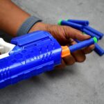 Hi-Arm Gun with 10x Foam Suction Bullets, ABS Plastic, Target Shooting - Image 6
