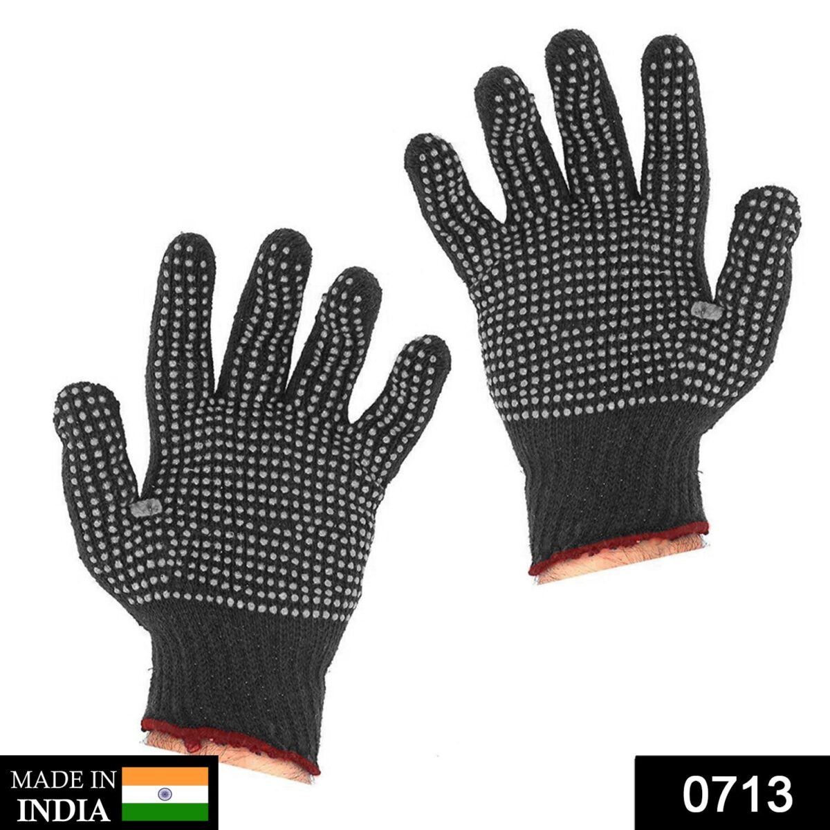 Cotton Polyester Mens Work Gloves - Image 2