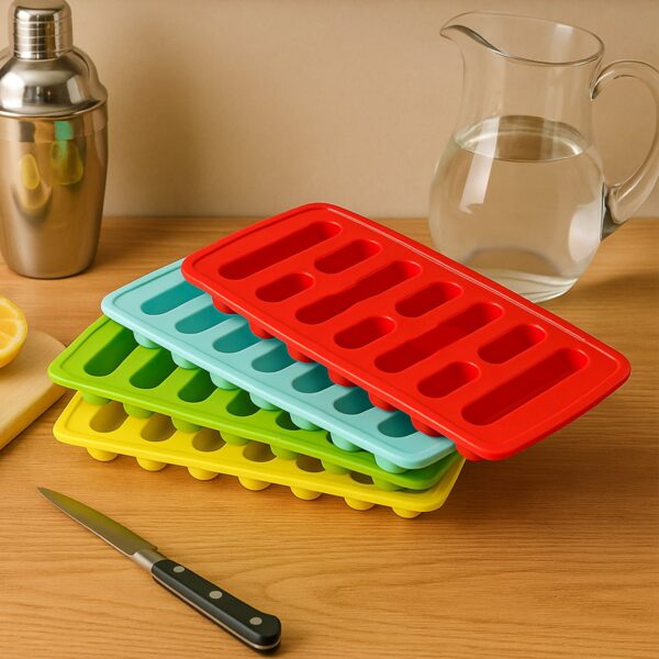 4-Piece Fancy Ice Tray â€“ Versatile Household Ice Maker
