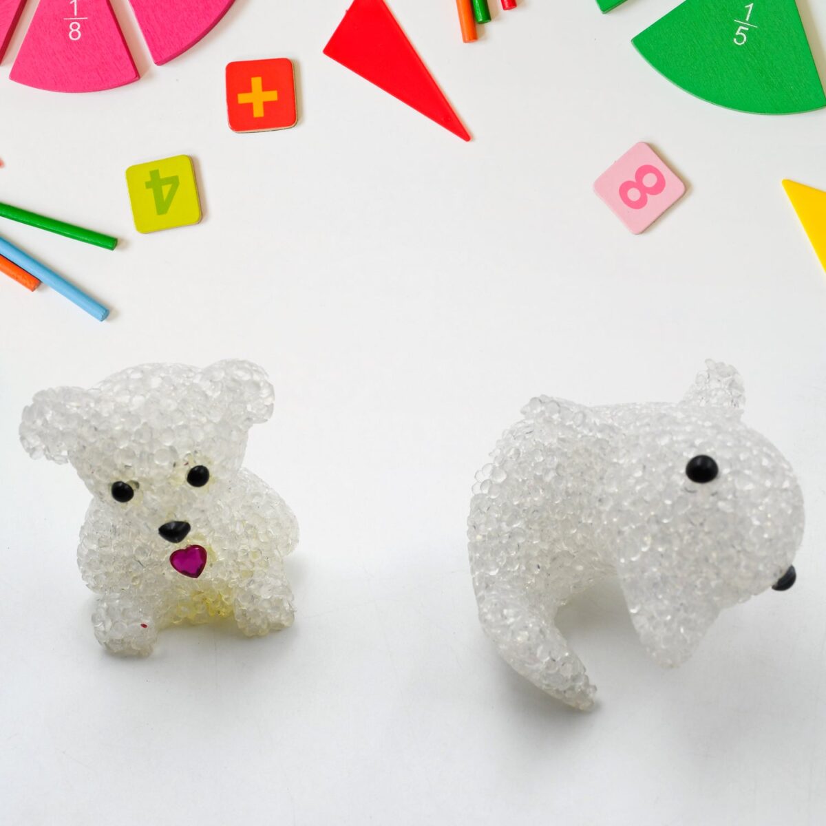 MULTI SHAPE SMALL LIGHT LAMPS LED SHAPE CRYSTAL NIGHT LIGHT LAMP (6 PC SET) - Image 7