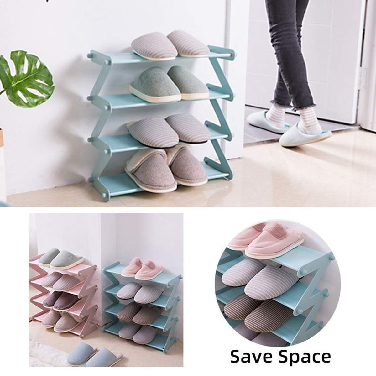 Shoe Rack Z-Shaped Four Layer (1 Pc / 4 Layer) - Image 8