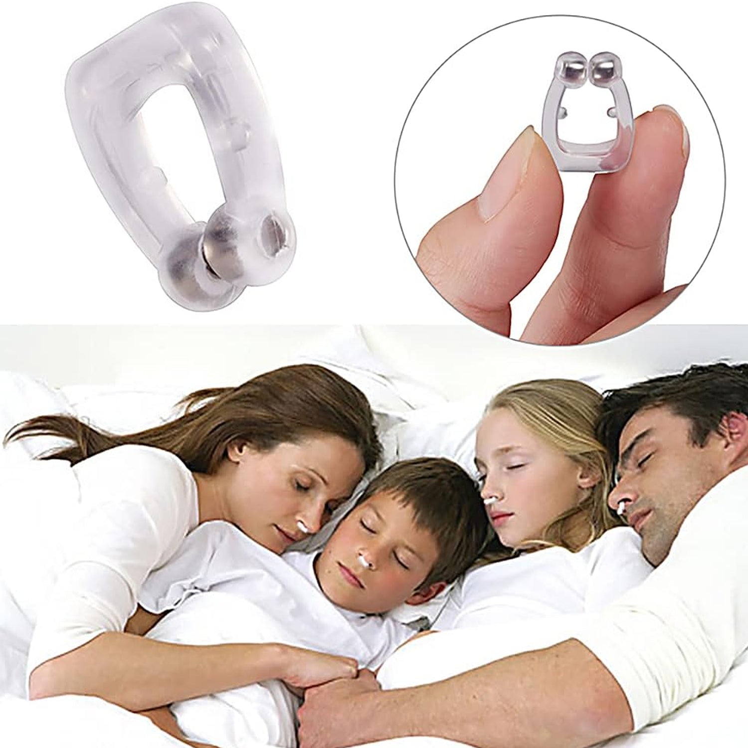 07_265a208d-0788-4204-866d-9dc2f9728aa3.jpg Anti-Snore Nose Clip for Heavy Snorers (Silicone, 1 Pc) - Image 1