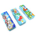 Plastic Multipurpose Compass Box â€“ Double Deck Pencil Case with 2 Compartments & Cartoon Organizer (1 Pc, Mix Design) - Image 13