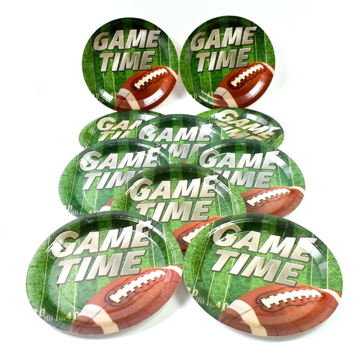 Round Plates Disposable Paper Plates  Happy Birthday, Gift (10 Pcs Set / Mix Design) - Image 8