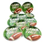 Round Plates Disposable Paper Plates  Happy Birthday, Gift (10 Pcs Set / Mix Design) - Image 8