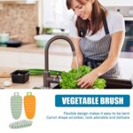 Plastic Fruit & Vegetable Brush (1 Pc) - Image 8