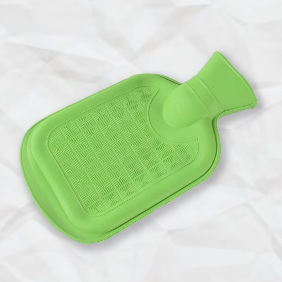 Hot Water Bottle Bag Without Cover For Pain Relief (1 Pc / Mix Design & Color) - Image 1