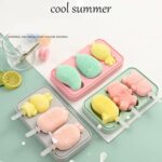 Silicone Popsicle Molds for Summer with Sticks & Lids - Image 5